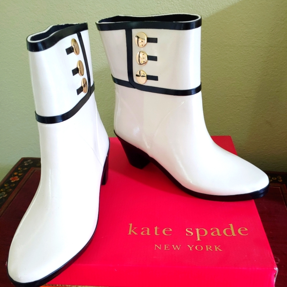 New Kate Spade Rain Boots 8